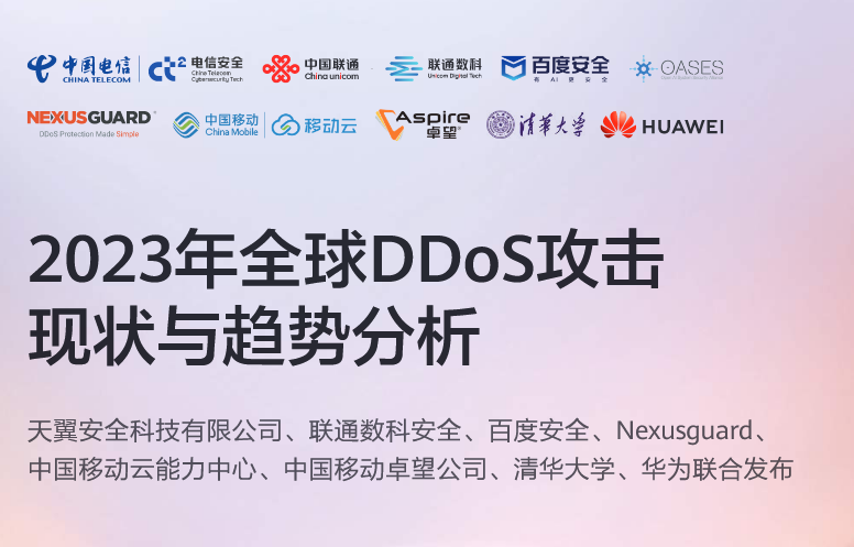 2023年全球DDoS攻擊態(tài)勢