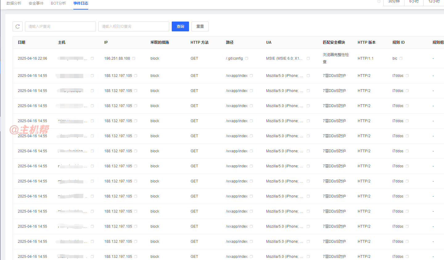 小程序使用京東云星盾防御住DDOS/CC攻擊插圖2